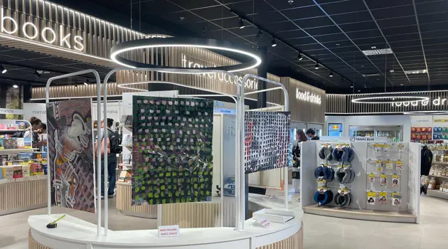 Arte contemporanea nel difstore di Milan Bergamo Airport