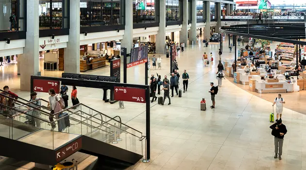 Nuovo Market Place al Terminal 1 di Berlino Brandenburg