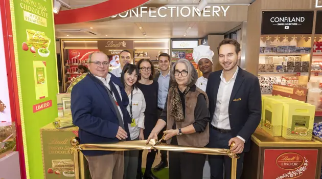 Lindt porta il “Tokyo Style” all'aeroporto di Ginevra