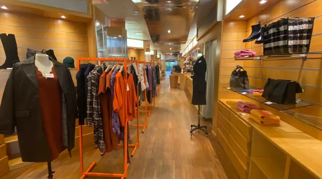Il nuovo store di Andrea Morando in aeroporto