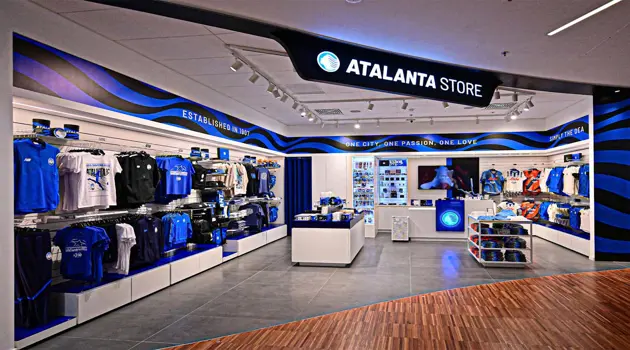 Riapre l’Atalanta Store BGY