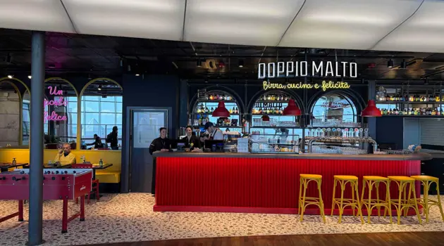 Doppio Malto apre all’Aeroporto di Venezia