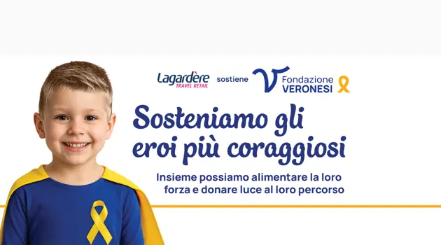 Negli aeroporti italiani una raccolta fondi per la ricerca oncologica