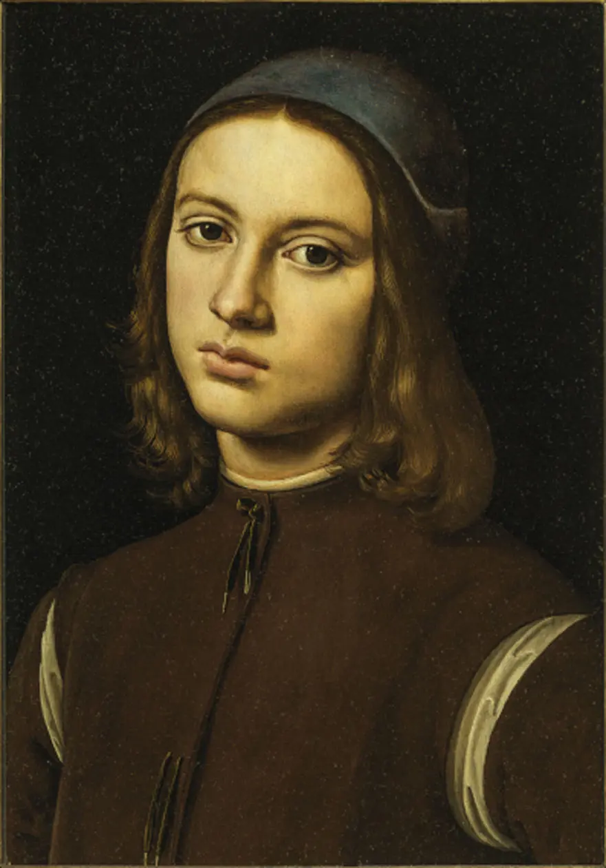 Pietro Vannucci detto il Perugino, Ritratto di giovinetto, 1497 ca., Gallerie degli Uffizi, Firenze   Foto Copyright © Ufficio Stampa Fondazione Perugia.