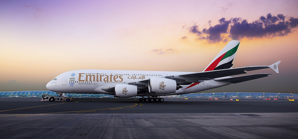 Aereo Emirates A380
