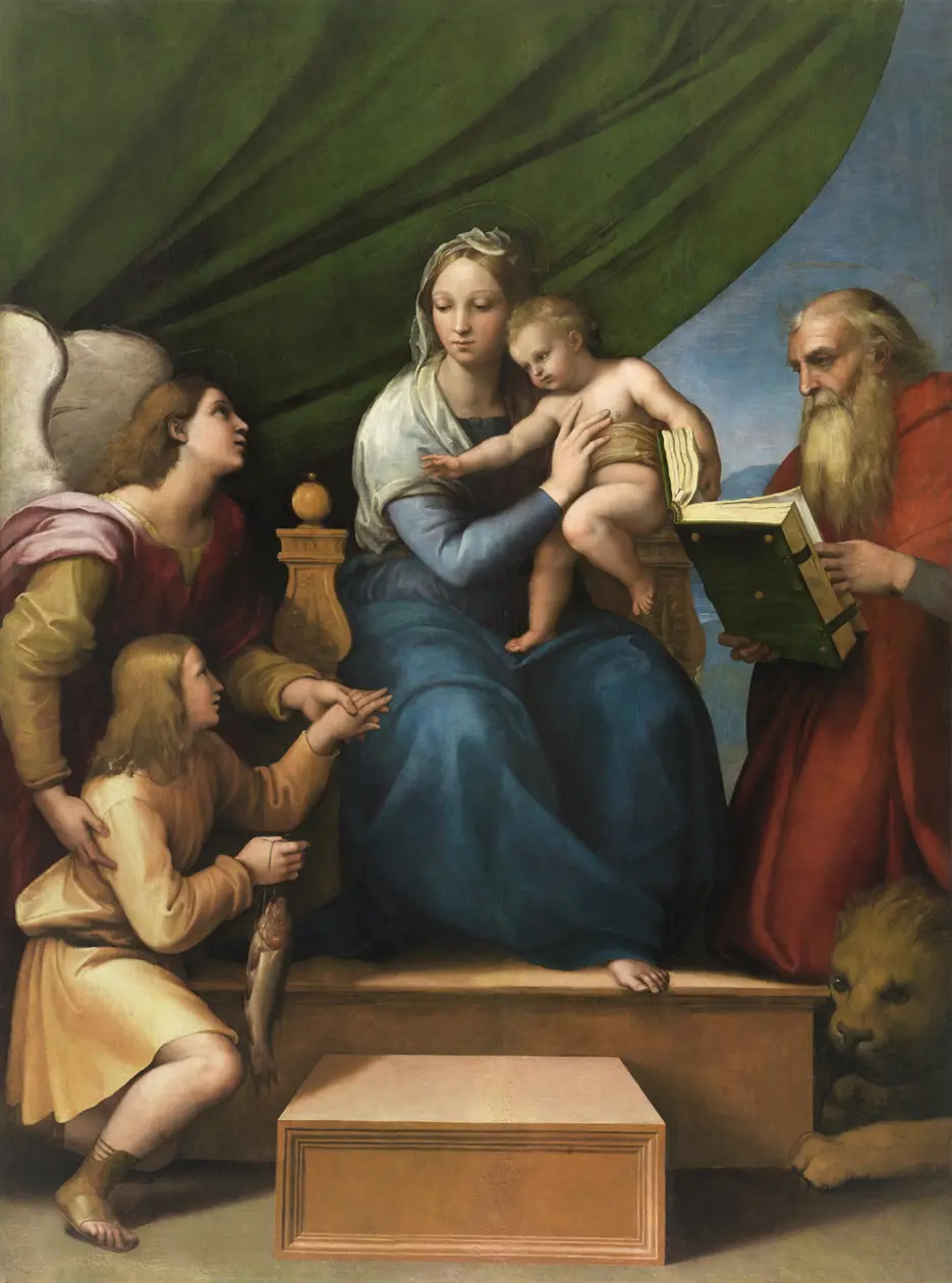 Madonna del pesce di Raffaello. Foto: Copyright © Museo e Real Bosco di Capodimonte