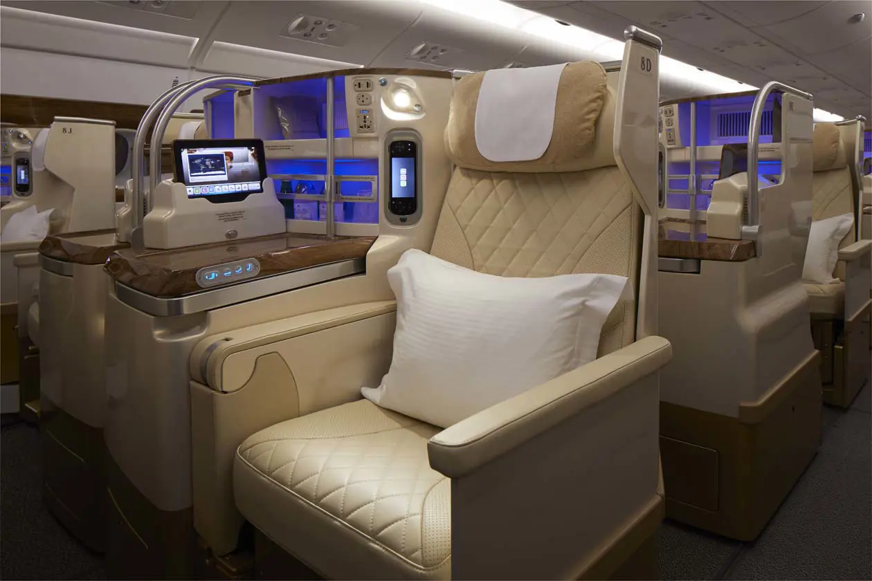 Emirates A380 Business Class