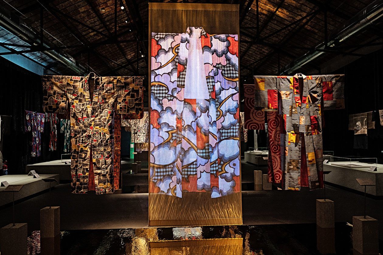 Mostra Kimono. Riflessi d’arte tra Giappone e Occidente. Foto: © Ufficio Stampa Museo del Tessuto di Prato.