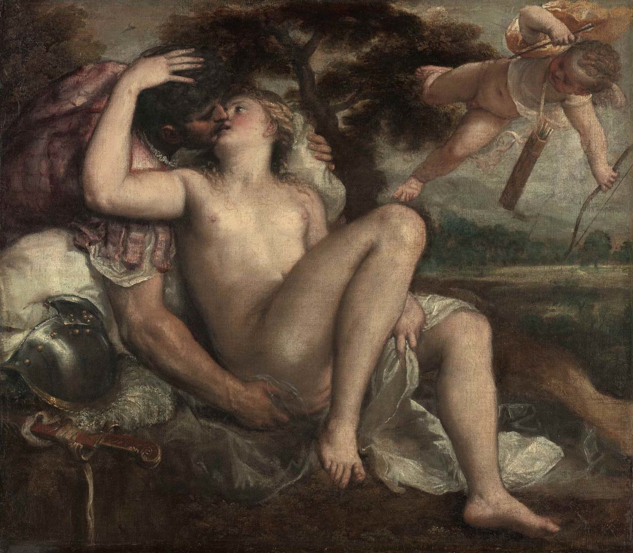 Tiziano "Venere e Marte"