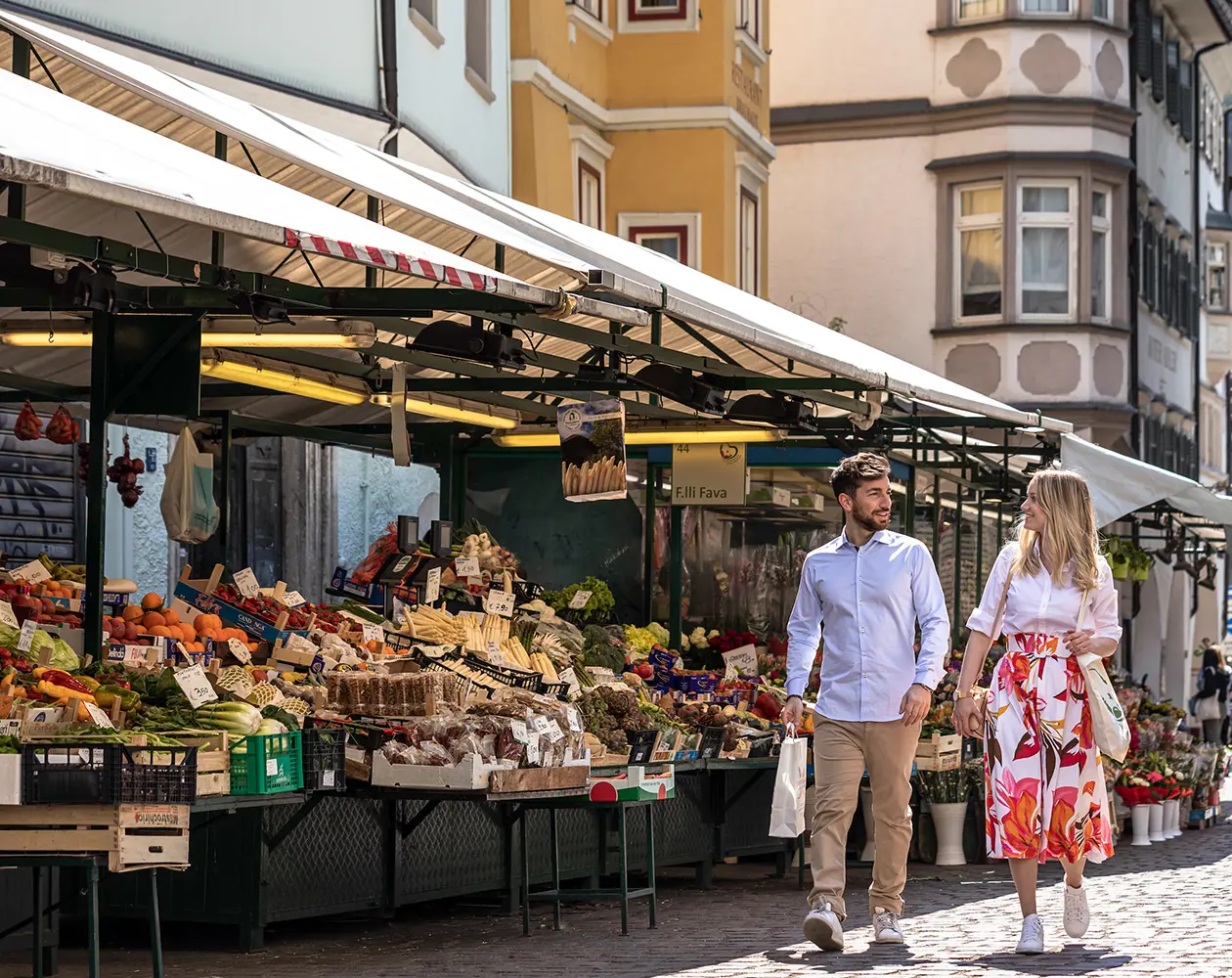 Bolzano: Piaza delle Erbe