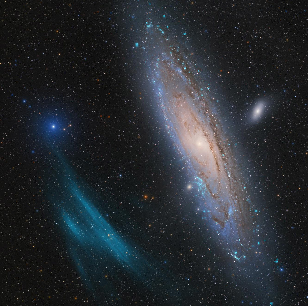 Andromeda di Marcel Drechsler, Xavier Strottner e Yann Sainty Foto: Copyright © Ufficio stampa Royal Observatory Greenwich