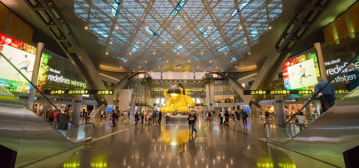 Hamad International Airport Foto: Copyright © Sisterscom.com / Depositphotos