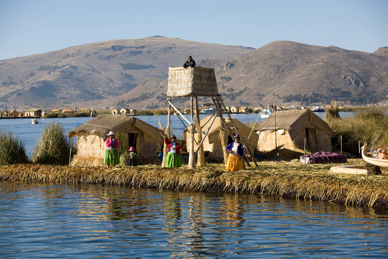 Isola di Los Uros nel Lago Titicaca Foto: Copyright © Ufficio Stampa PromoPerù