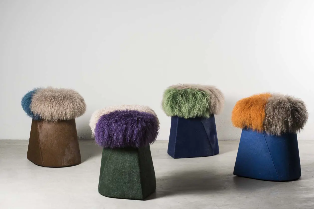 Wikatoria stool by Martino Gamper