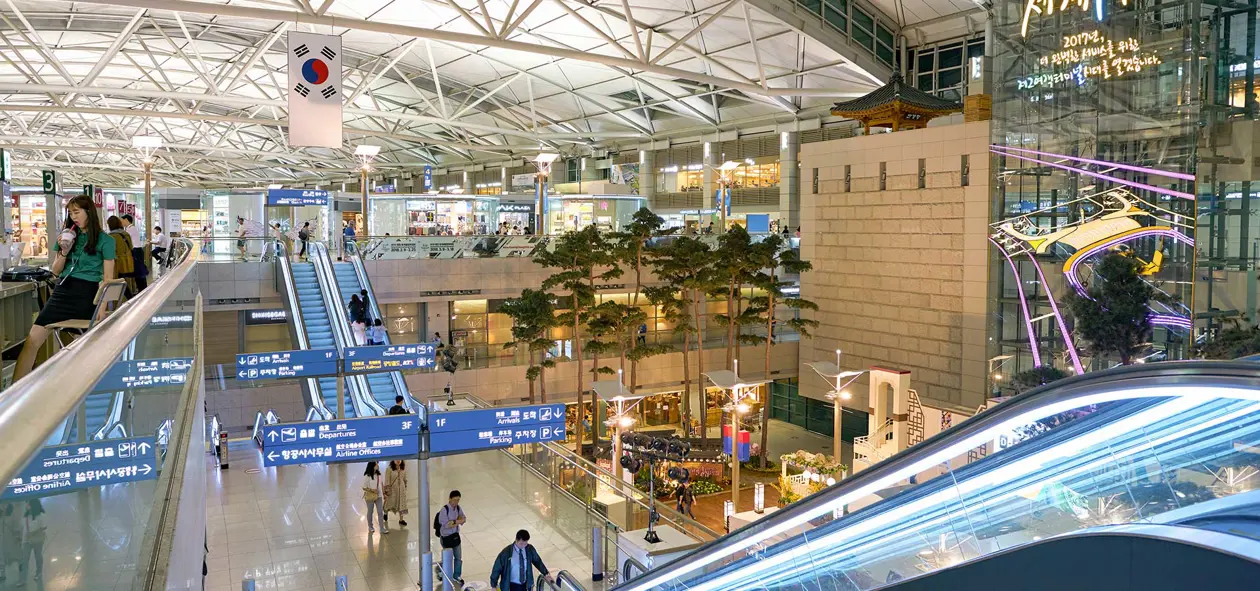 Seoul Incheon Airport Foto: Copyright © Sisterscom.com / Depositphotos