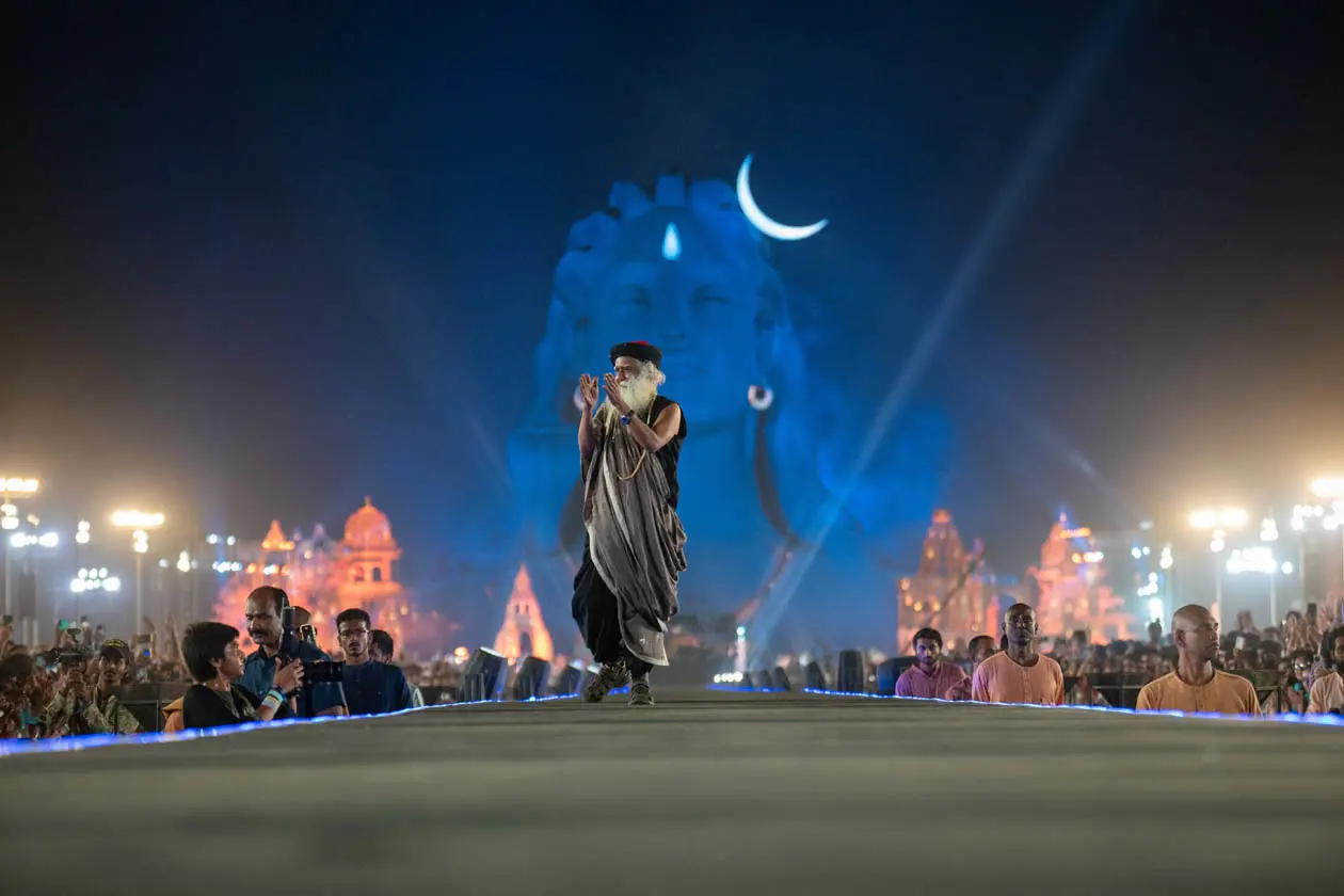 Isha Mahashivratri. Foto: Copyright © Ufficio Stampa Fondazione Isha