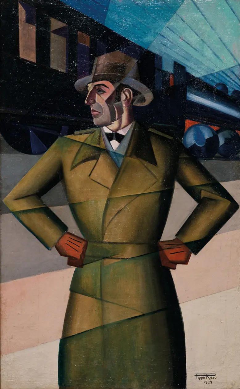 Pippo Rizzo Il nomade 1929 (olio su tela) Galleria-d'Arte Moderna Empedocle Restivo Palermo Foto solo per uso editoriale: Copyright © Ufficio stampa Museo nazionale di Matera