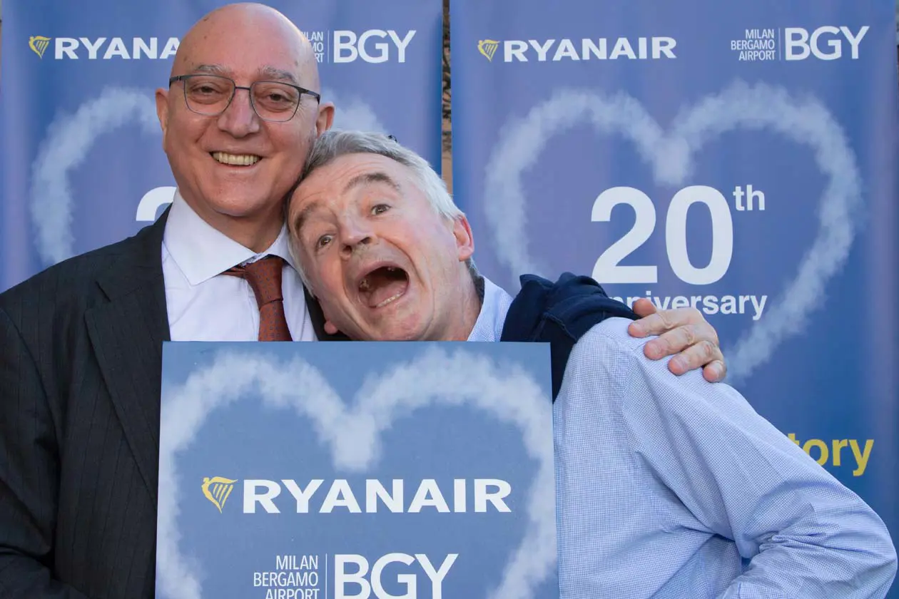 Eugenio Sorrentino e Michael O’Leary