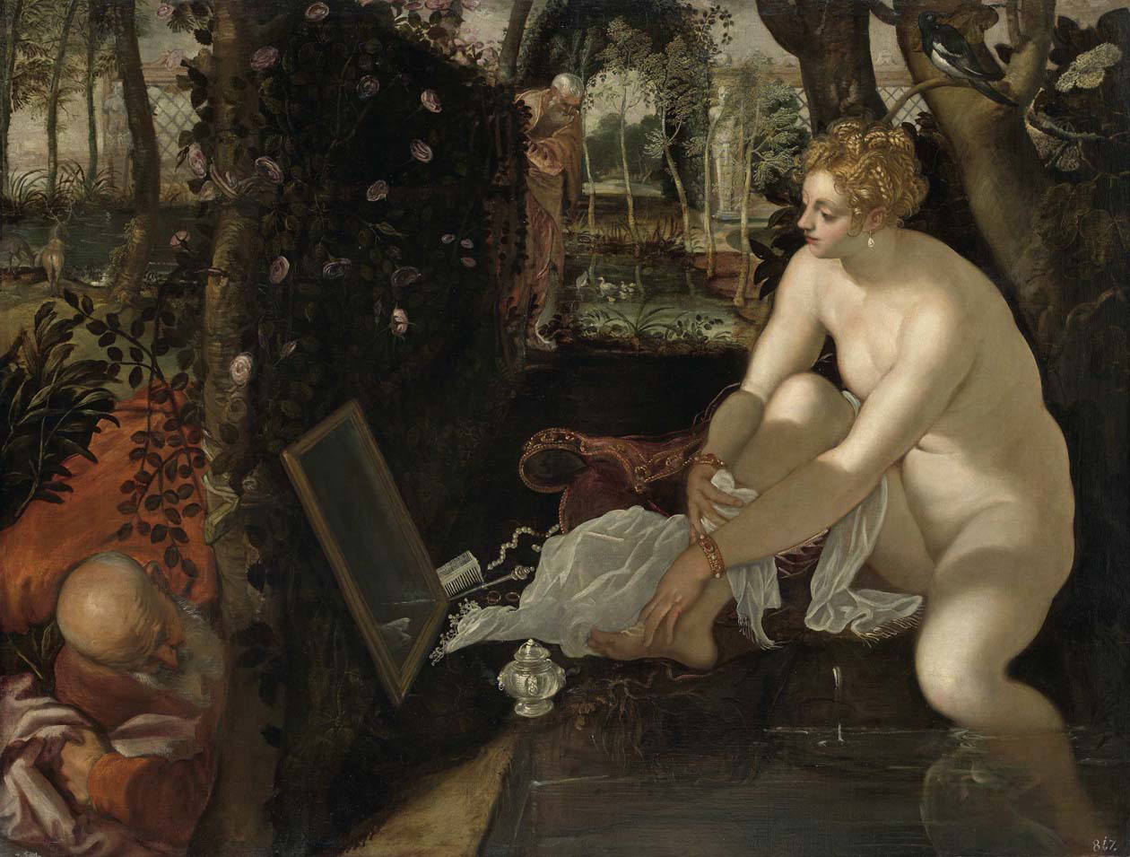 Tintoretto "Susanna e i vecchioni"