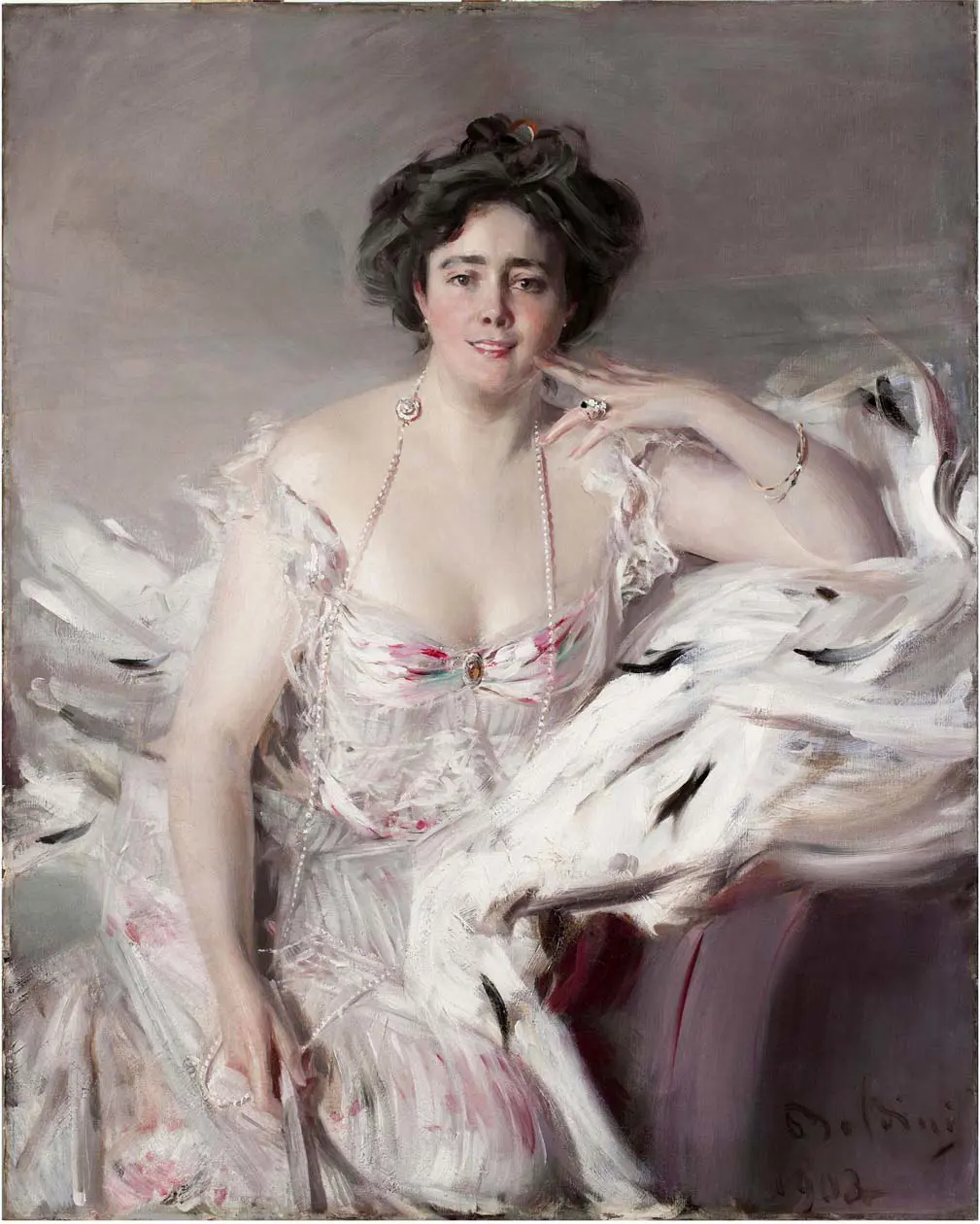 Giovanni Boldini Ritratto di Nanne Schrader