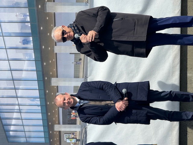Il presidente Giovanni Sanga e il Direttore Generale Emilio Bellingardi Foto: Copyright © Avion Tourism Magazine