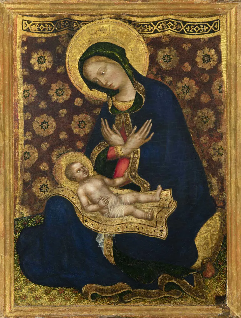 Gentile da Fabriano, Madonna dell’Umiltà, 1420-1423 circa, Pisa, Museo Nazionale di San Matteo. Foto. Copyright © Fondazione Brescia Musei.