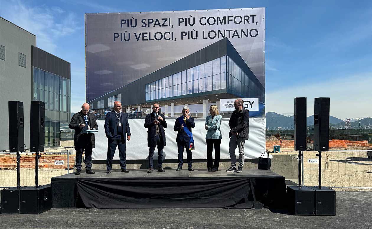 Inaugurazioni lavori di ampliamento area partenze dell'aeroporto di Milano Bergamo. Foto: Copyright © Avion Tourism Magazine