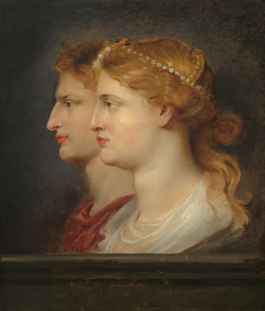 Agrippina e Germanico Peter Paul Rubens, olio su tavola, 1614 c., 66,4 x 57 cm, Andrew W. Mellon Fund, National Gallery of Washington, USA