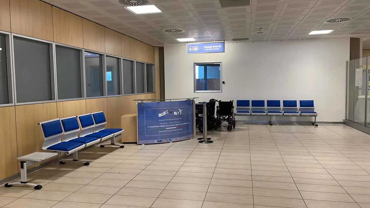 Riqualificazione spazi aeroporto di Trapani. © Aeroporto di Trapani