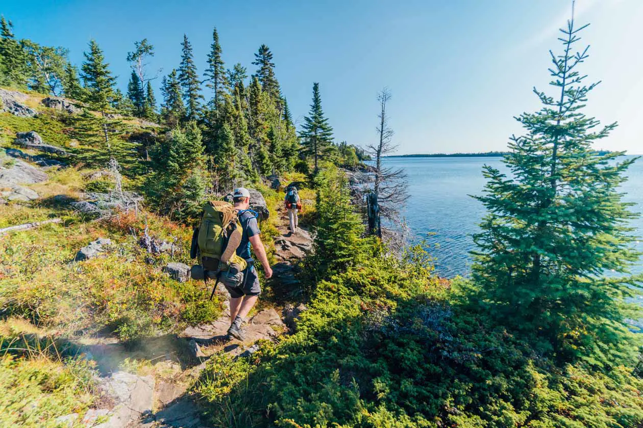 Wandern im Isle-Royale-Nationalpark