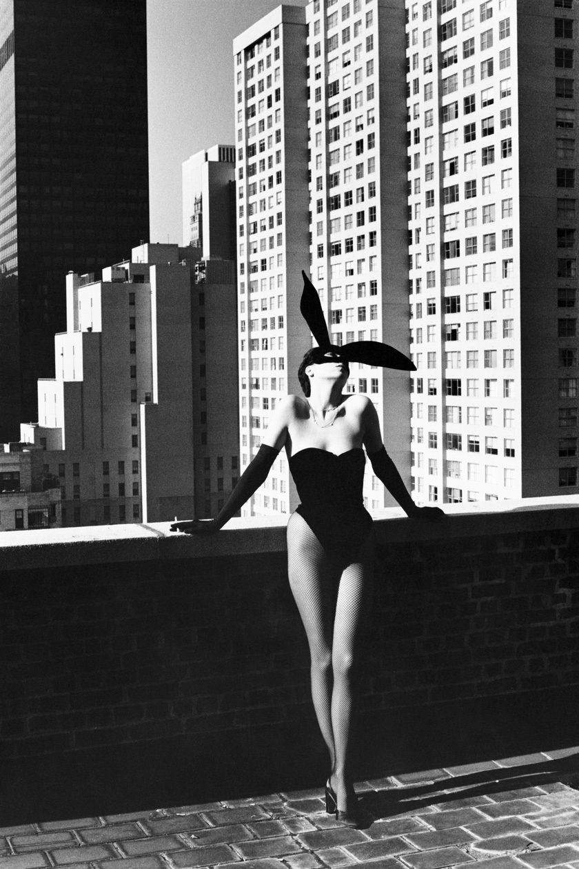 Helmut Newton. Elsa Peretti as a Bunny, New York, 1975 © Helmut Newton Foundation