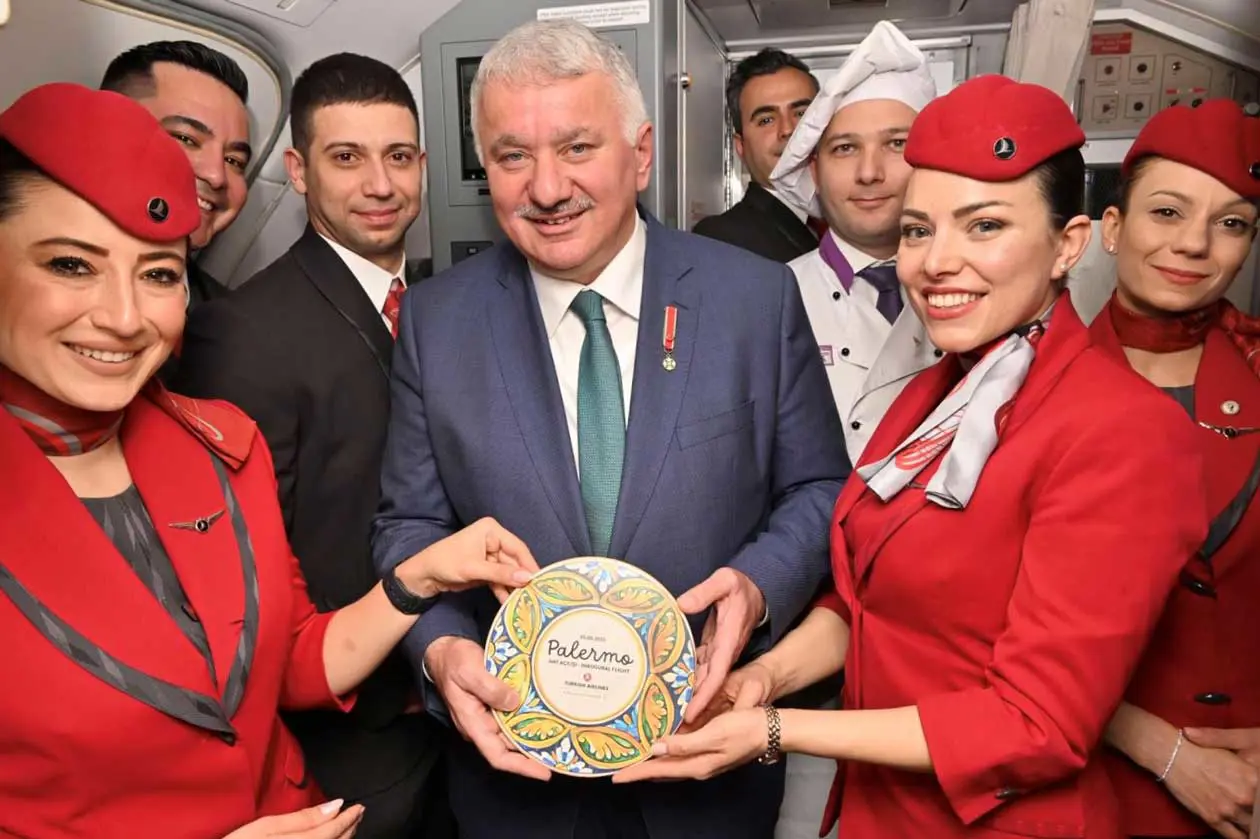 Voli per Palermo da Istanbul con Turkish Airlines. © Turkish Airlines Inc. Media Relations.