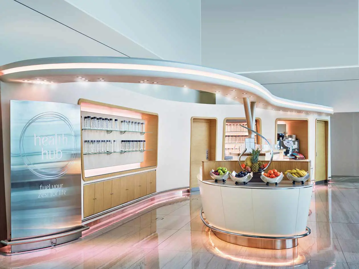 Emirates Lounge Health Hub © Emirates Airlines / The Emirates Group