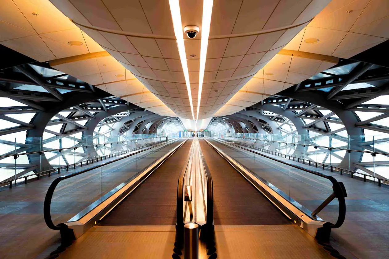 Zayed International Airport, Terminal A, Abu Dhabi.&nbsp;Copyright © Abu Dhabi Airports