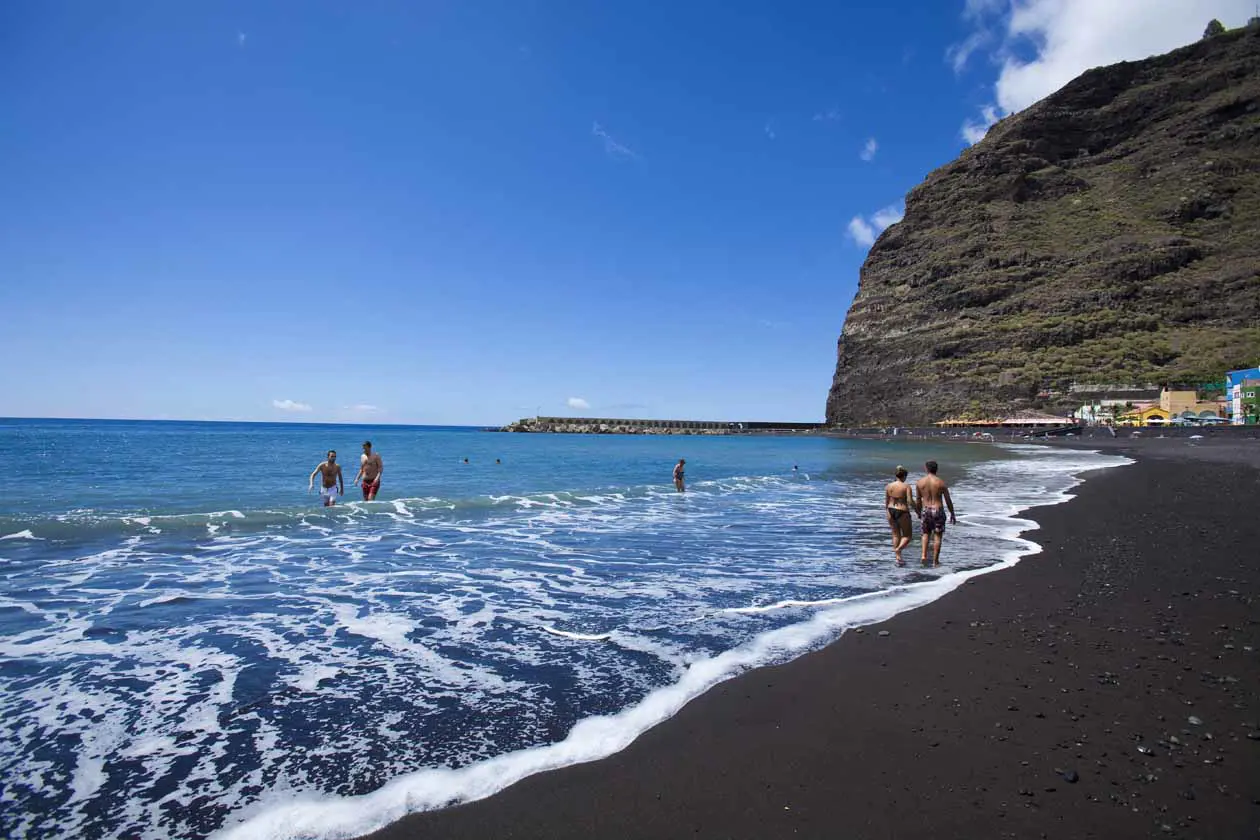 La Palma, Playa de Tazocorte