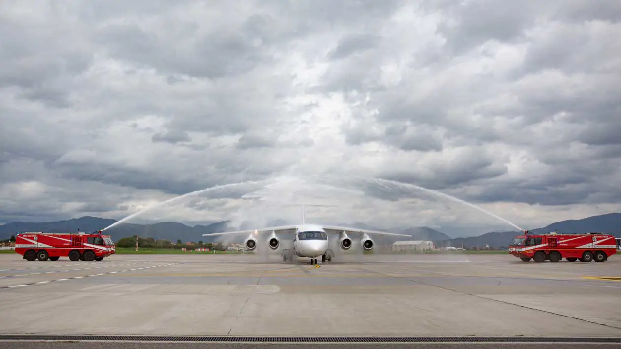 volo BAe146-100 decollato da BGY Airport