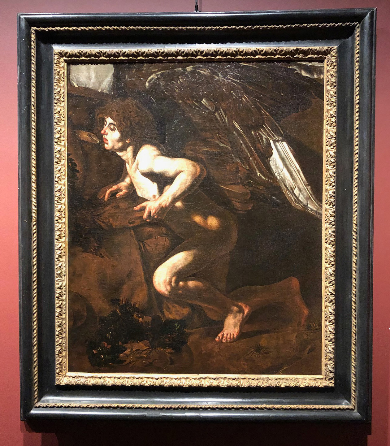 Francesco Boneri detto Cecco del Caravaggio, Amore al fonte, 1916-1618 circa, Collezione Koelliker. Foto: Copyright © Avion Tourism Magazine.