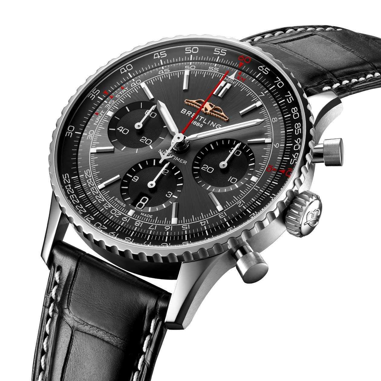 Nuovo orologio Navitimer di Breitling in esclusiva per Swiss