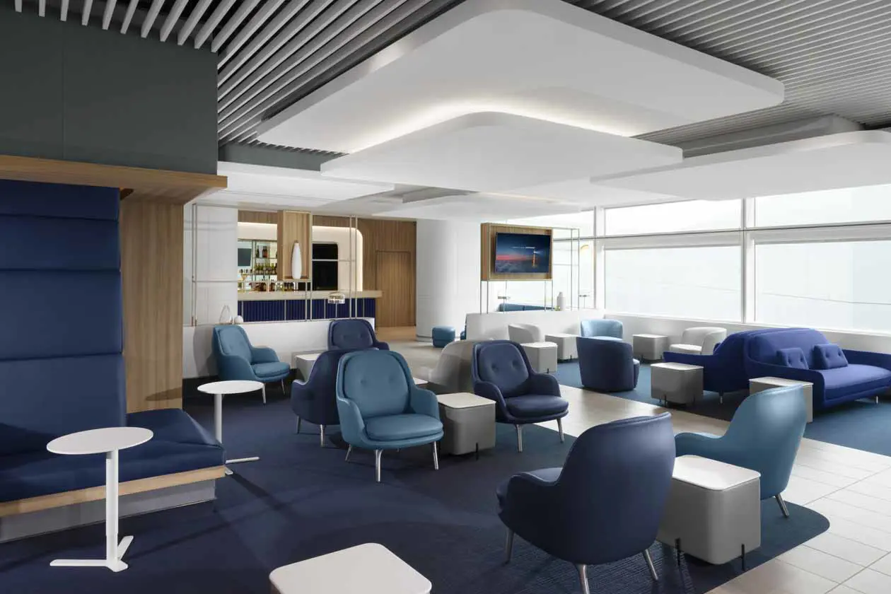 Air France, lounge all'aeroporto di San Francisco. Copyright © Air France.