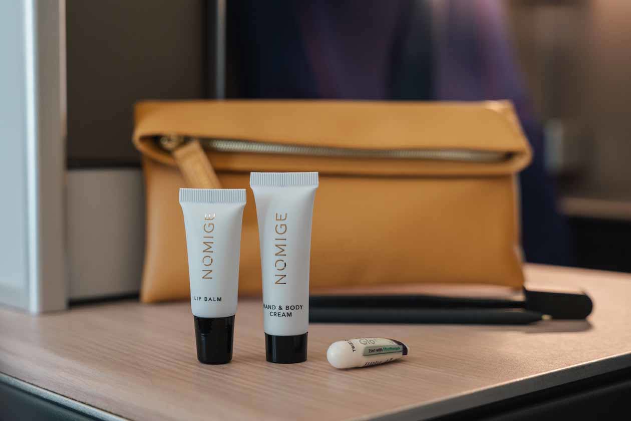 amenity kit Brussels Airlines Copyright © Brussels Airlines