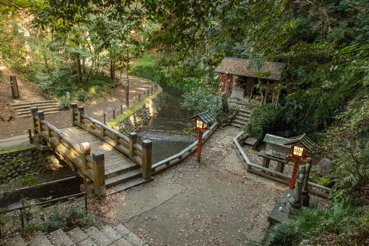 La valle di Todoroki a Tokyo