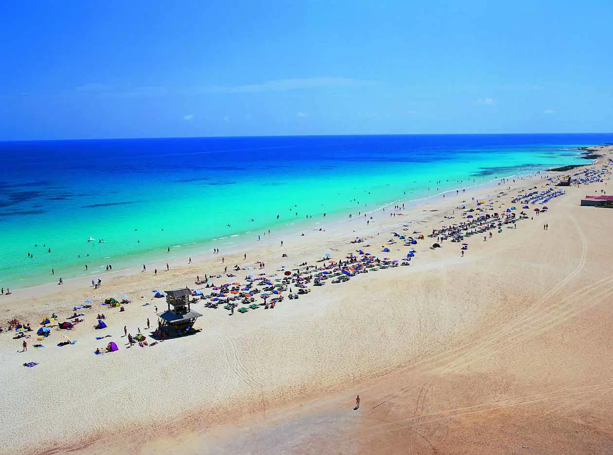   Fuerteventura - Corralejo, Playa Bajo Negro