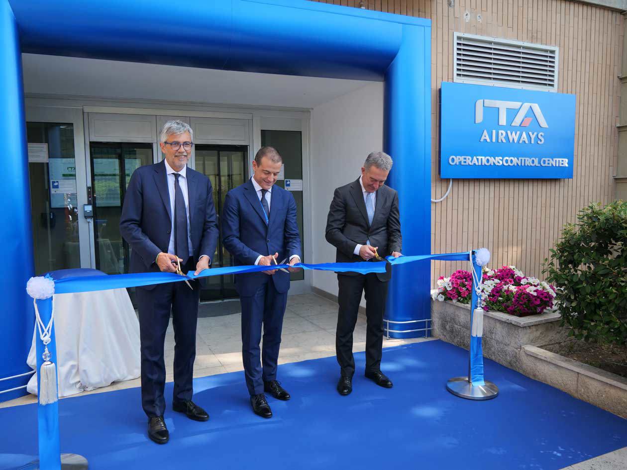 Nuovo Operations Control Center di ITA Airways a Roma Fiumicino
