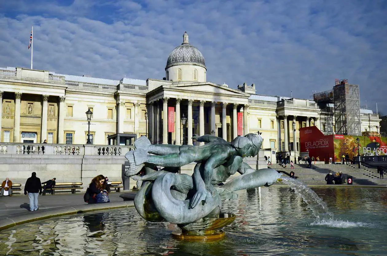 National Gallery di Londra. Foto per uso editoriale. Copyright © Sisterscom.com / fotofritz / Depositphotos