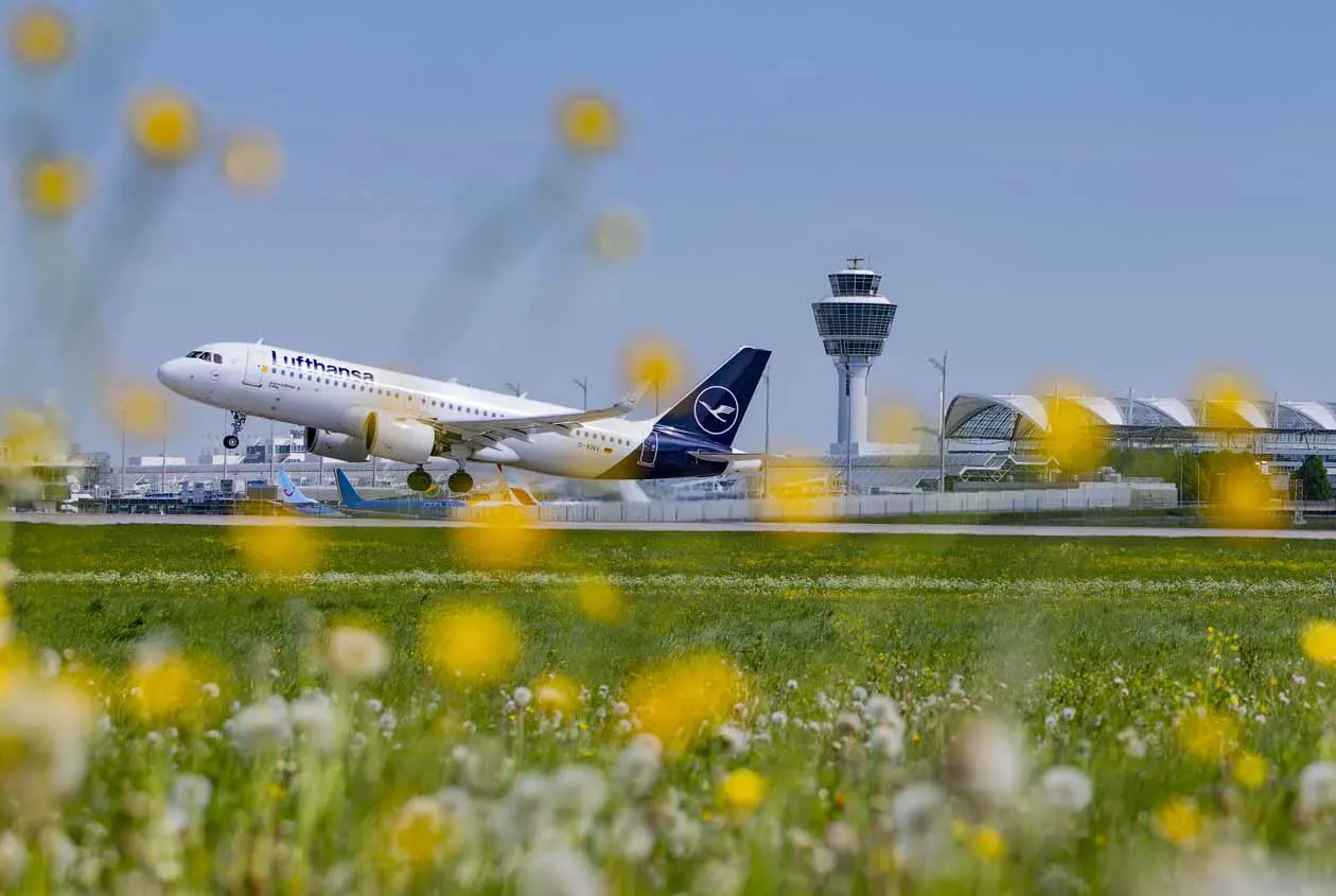 Aeroporto di Monaco di Baviera MUC. Copyright © Flughafen München GmbH