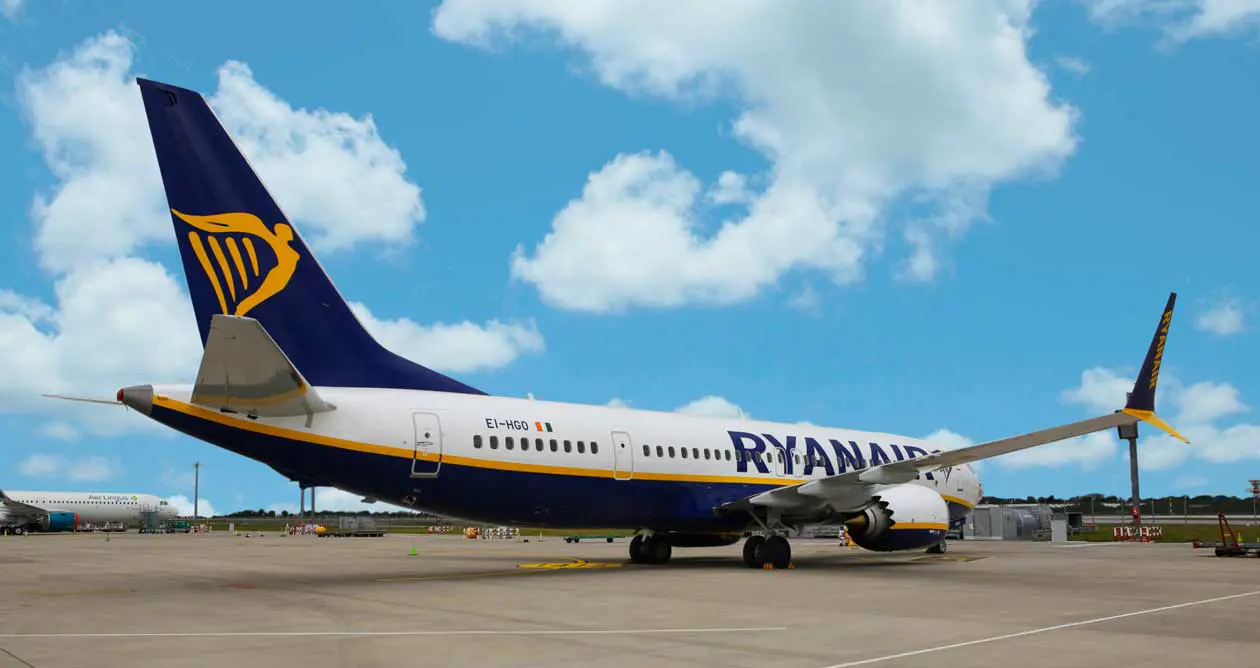 Aeromobile di Ryanair Copyright © Ryanair 
