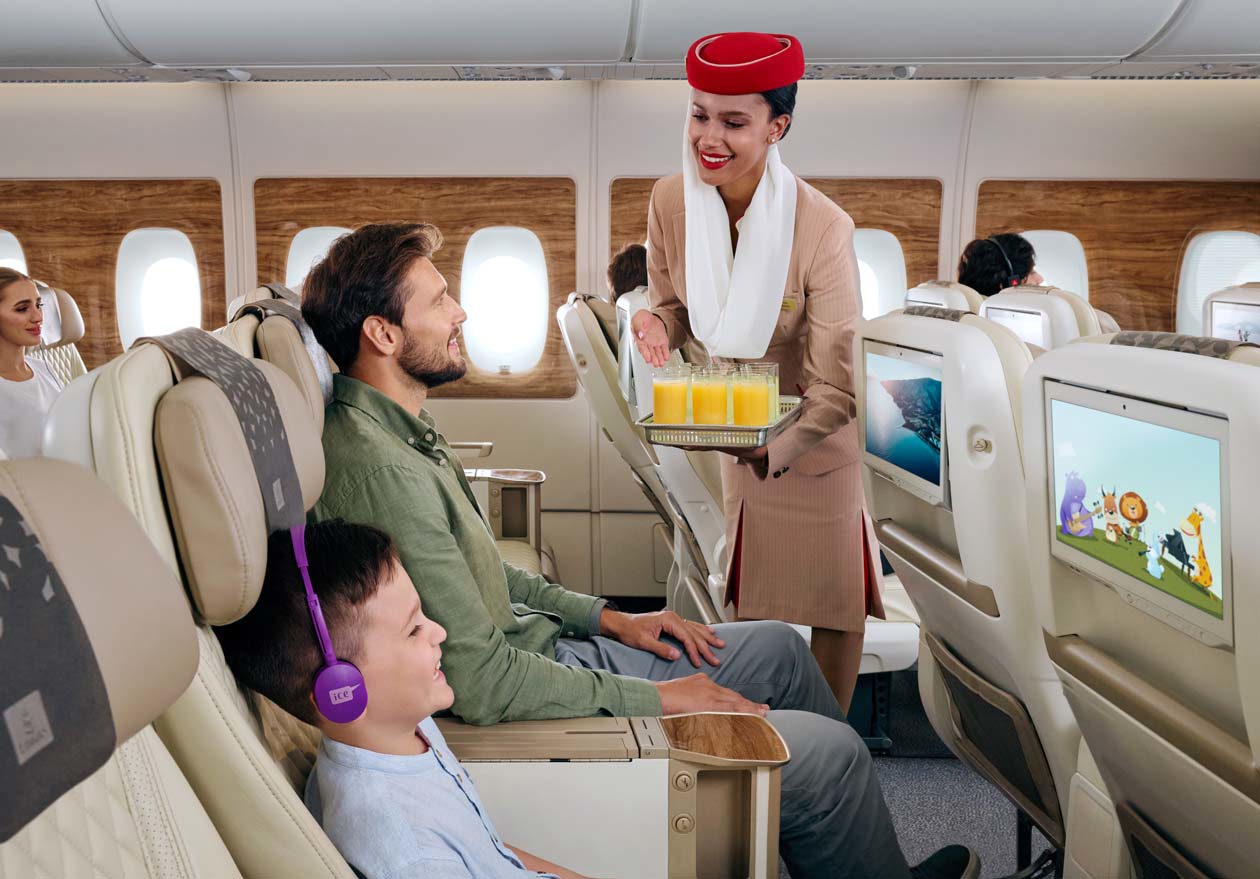 Emirates Airlines Copyright © Emirates Airlines / The Emirates Group.
