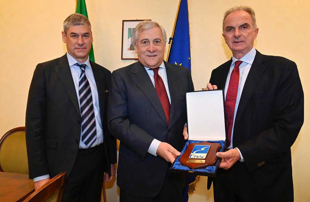 Quaranta-Tajani-Di-Palma. Copyright © Enac.