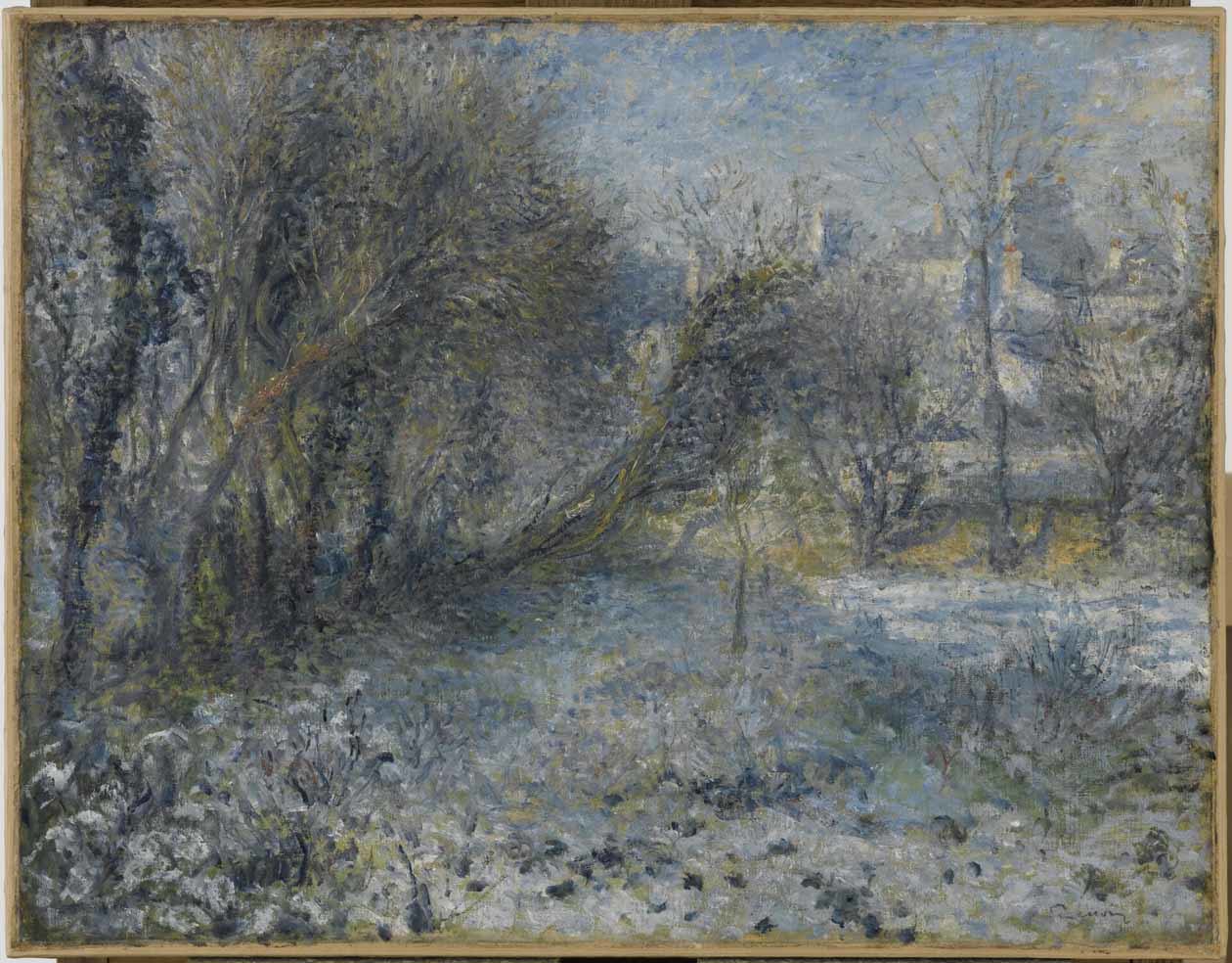 Auguste Renoir, Paysage de neige (© 2024 RMN-Grand Palais / Franck Raux/ Dist. Foto SCALA, Firenze)