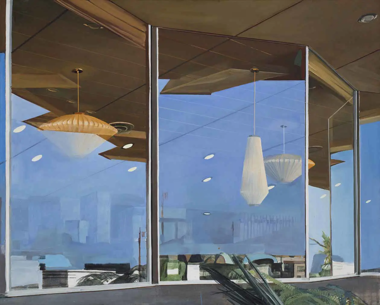 Richard Estes Storefront Reflections Miami, 1969 Olio su tela cm 111,1 x 89,5 Collezione privata  Foto: Antonio Maniscalco